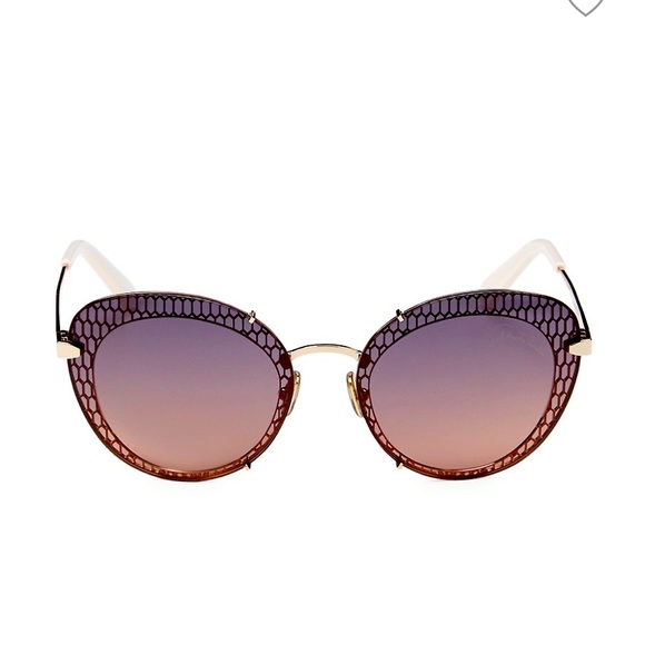 ROBERTO CAVALLI Cat Eye Sunglasses NWT Vintage 90s butterfly main image 4